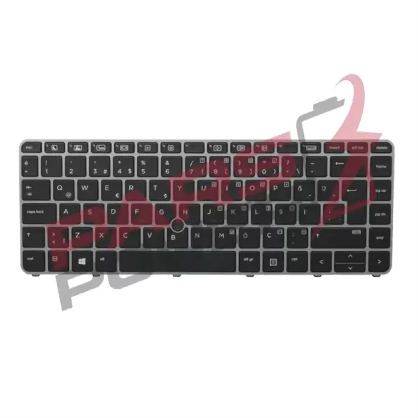 Hp EliteBook 840 G4 (X3V02AV) Notebook Klavye Işıklı (Siyah TR)