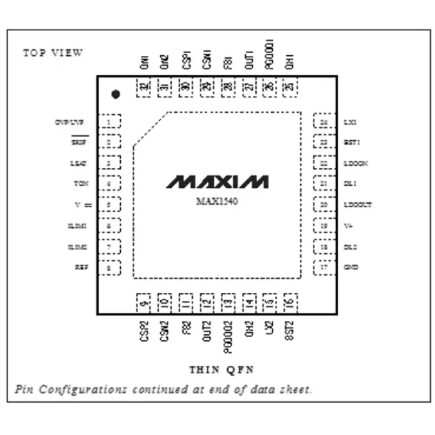 Maxim 1541 Notebook Besleme Entegre