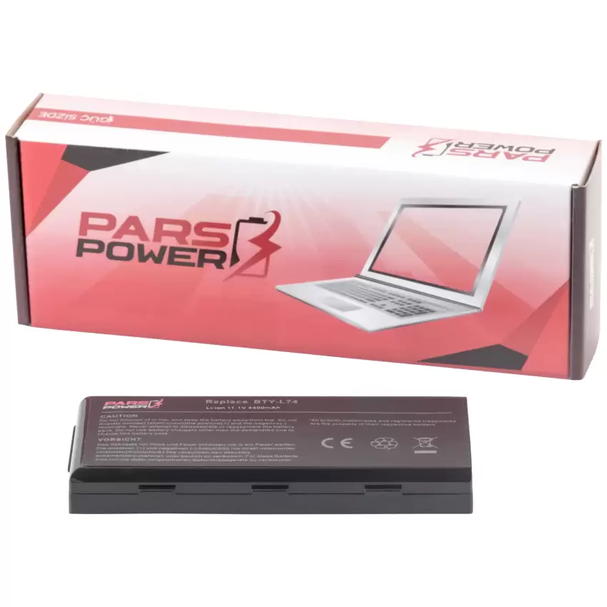 Msi CX620 3D, CX620MX, CX623X Notebook Batarya - Pil (Pars Power)