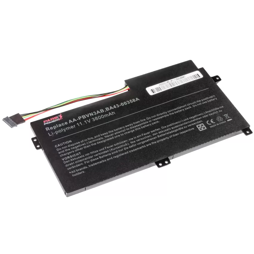 Samsung NP370R5V, NP4450RJ, NP4450RV Notebook Batarya - Pil (Pars Power)