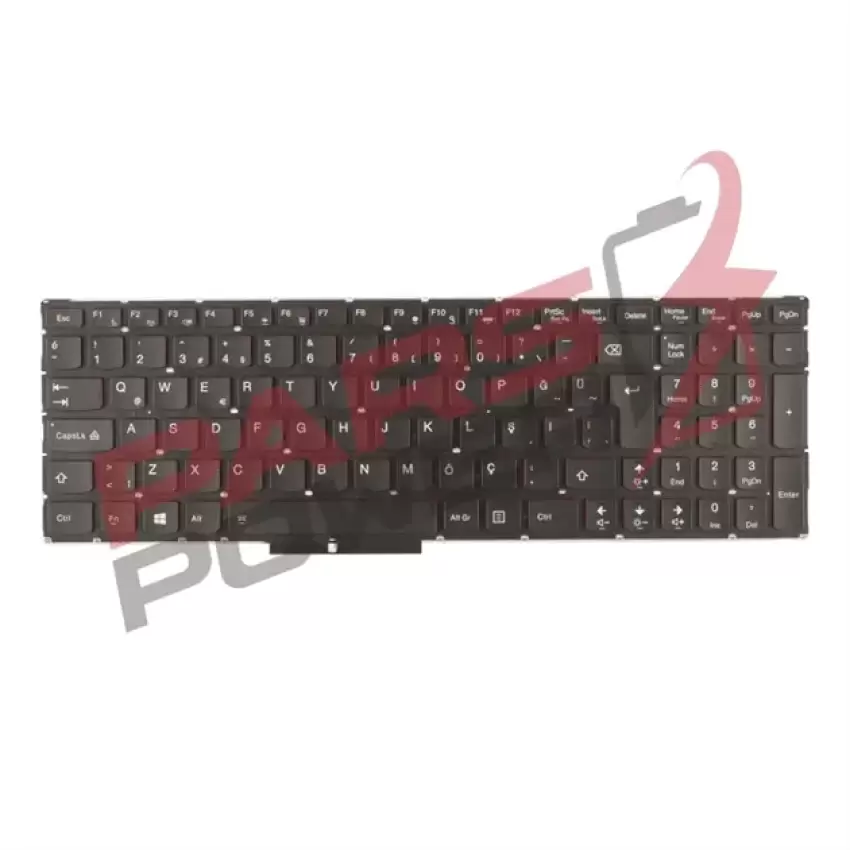 Lenovo PK1314R2B00 US, 25215961 Notebook Klavye Işıklı (Siyah TR)