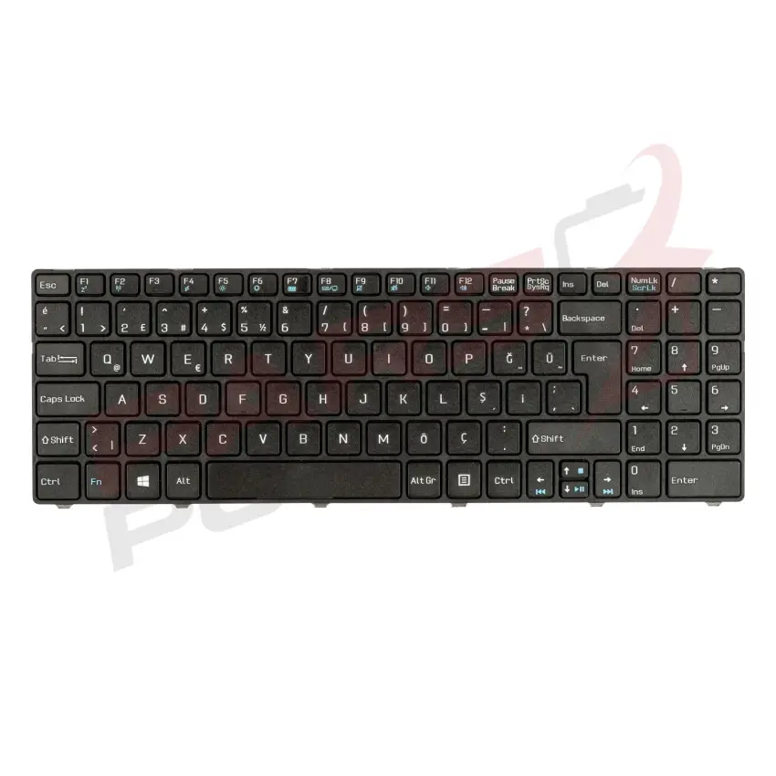Casper CND.2310-4K35B, CND.2330-4K35B Notebook Klavye (Siyah TR)