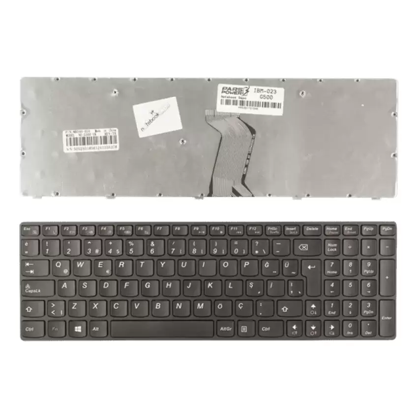 Lenovo ideaPad G710 Type 20252, 80AH Notebook Klavye (Siyah TR)