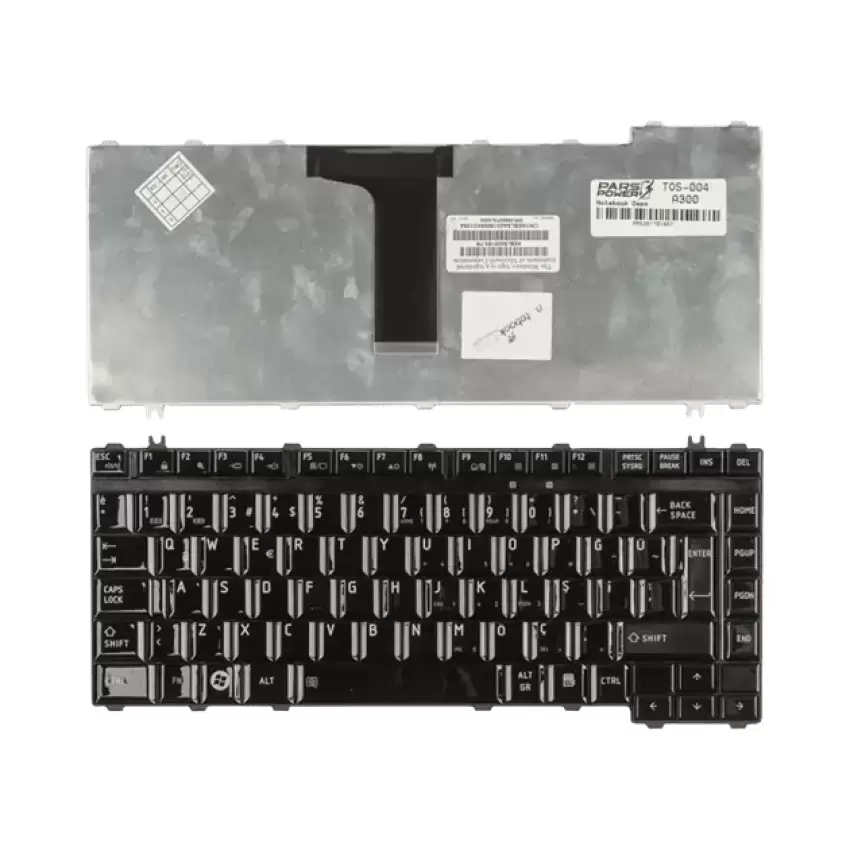 Toshiba Satellite A300-245, A300-247 Notebook Klavye (Parlak TR)