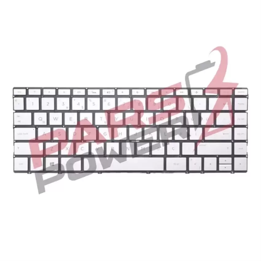 HP Spectre x360 13-af000nt Klavye Işıklı (Gümüş TR)