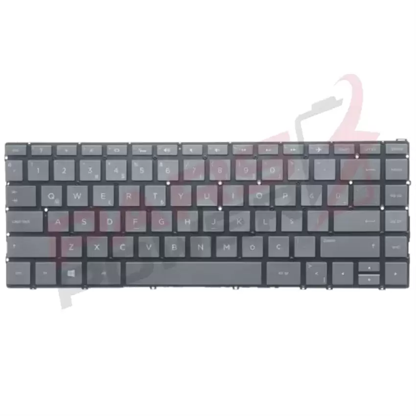 HP Spectre x360 13-af000nt Klavye Işıklı (Siyah TR)