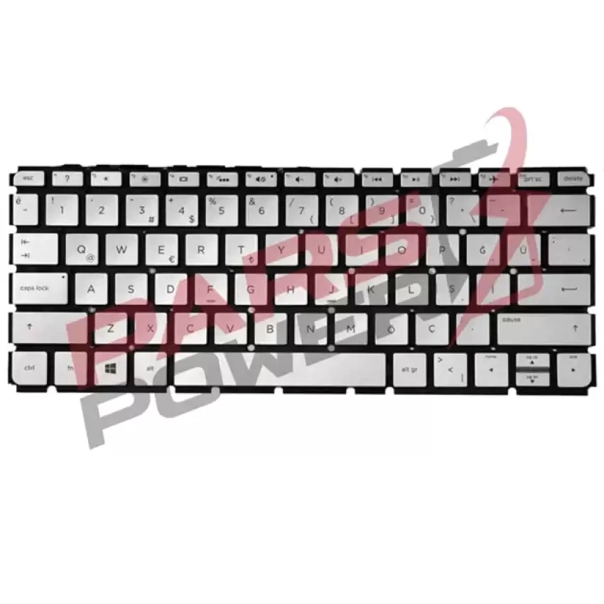 Hp Envy 13-d001nt(P0F46EA) Notebook Klavye Işıklı (Gümüş TR)