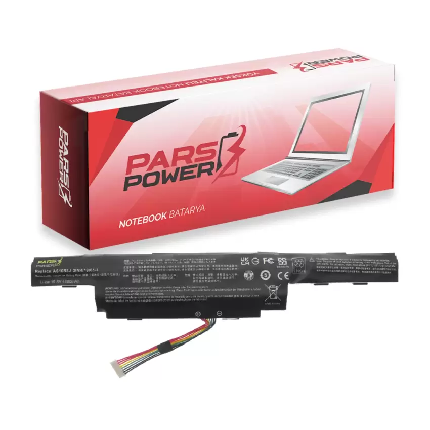 Acer Aspire E5-774, ES1-432 Notebook Batarya - Pil (Pars Power)