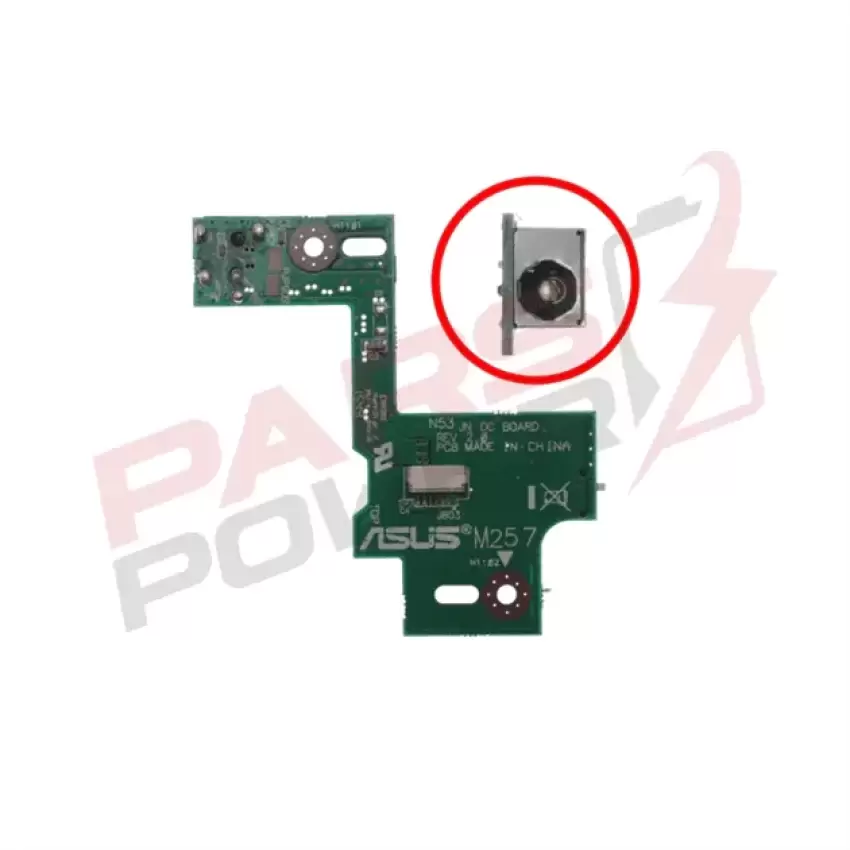 Asus N53JL-SZ030V, N53JQ-SX087V DC Jack Soket - Power Board Switch