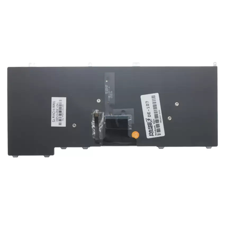 Dell Latitude P40G001, P22S001 Klavye Işıklı (Siyah TR)
