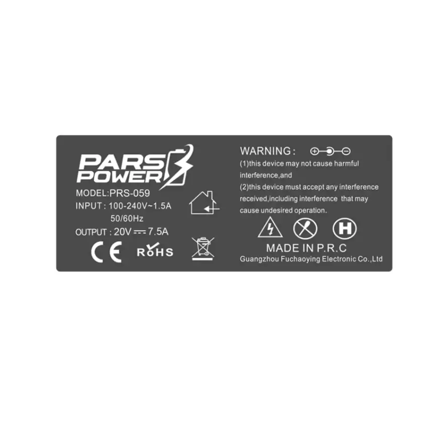 Asus 150W 20V 7.5A 6.0×3.7mm Adaptör Şarj Aleti-Cihazı (Pars Power)