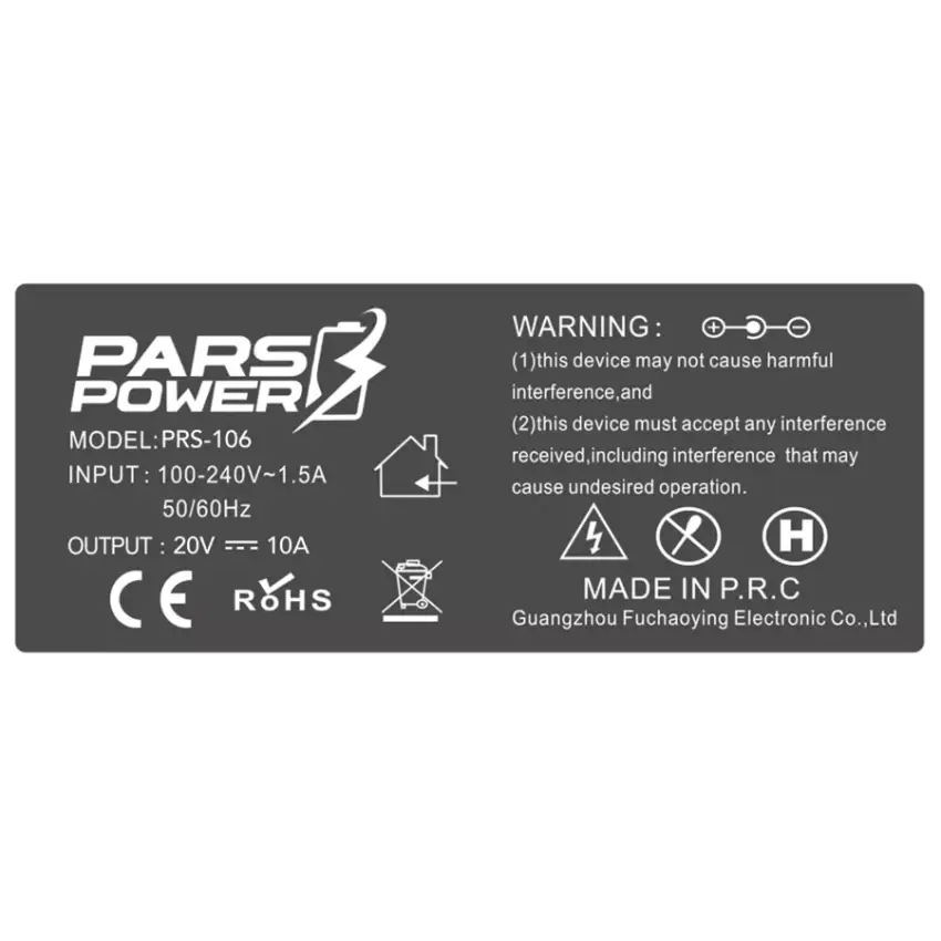 Asus 200W 20V 10A 6.0×3.7mm Adaptör Şarj Aleti-Cihazı (Pars Power)