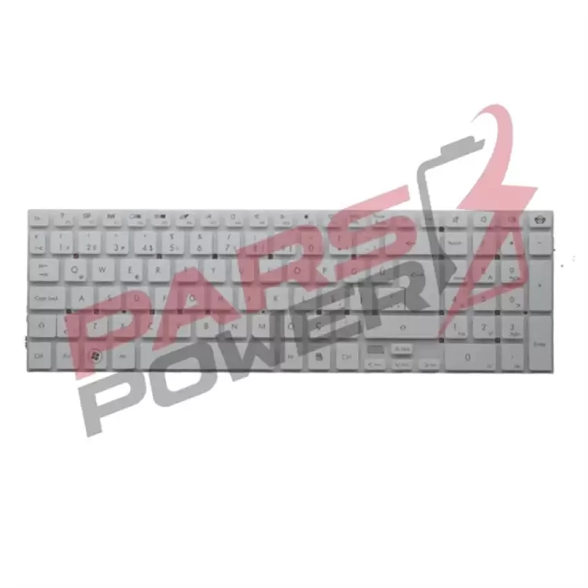 Acer Extensa EX2519, 2519-CBAN Notebook Klavye (Beyaz TR)