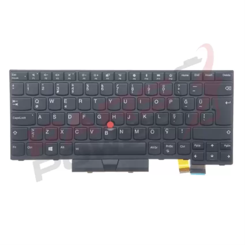 Lenovo ThinkPad 01AX433, 01AX392 Klavye Işıklı (Siyah TR)