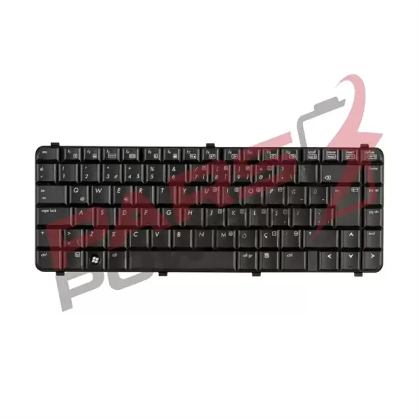 Hp 539682-141, 539682-001 Notebook Klavye (Siyah TR)