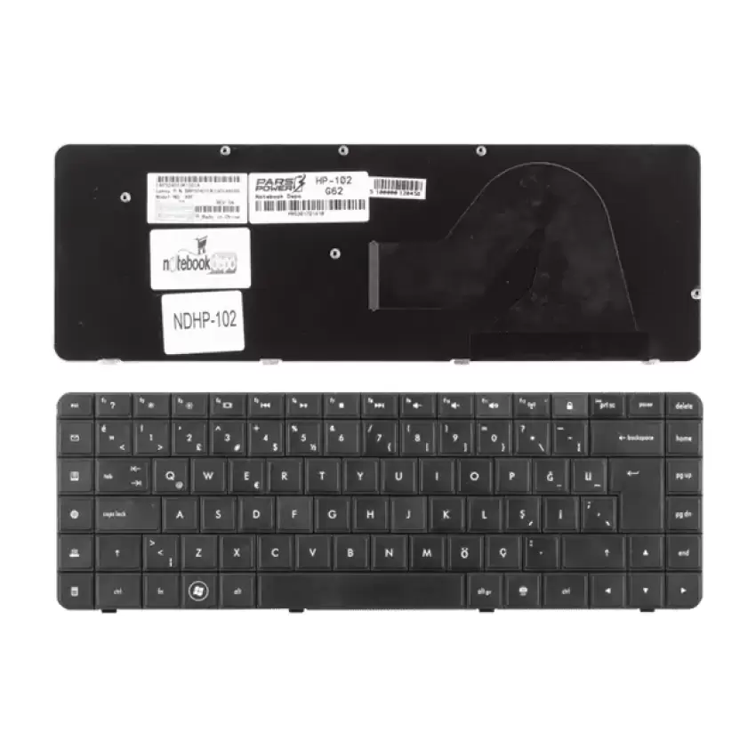 Hp MP-09J86TQ-886, MP-09J83US-920 Notebook Klavye (Siyah TR)
