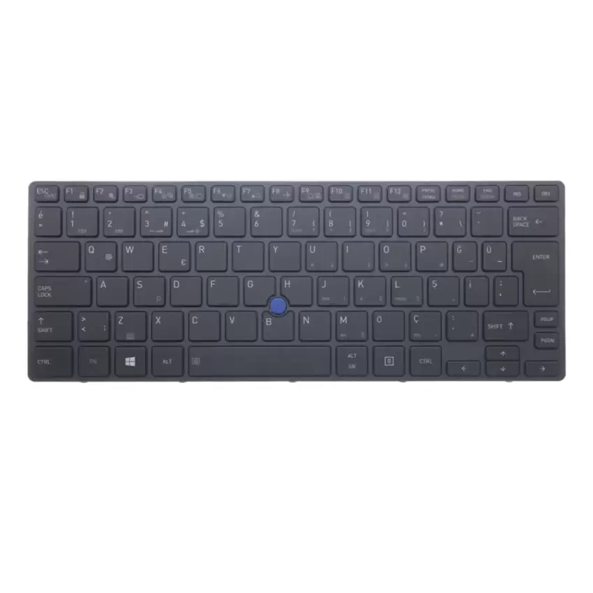 Toshiba Portege X30-D-10K Klavye Işıklı (Siyah TR)