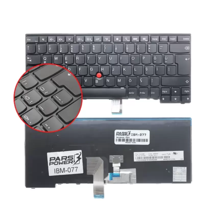 Lenovo CS13T, CS13TBL, LO-84US, N4G43TX Klavye (Siyah TR)