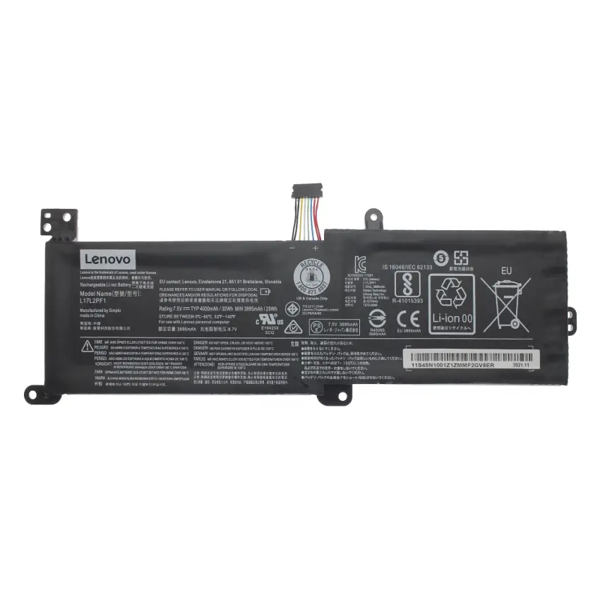 Lenovo ideaPad L17C2PF1, L17D2PF2, L17M2PF3 Batarya - Pil