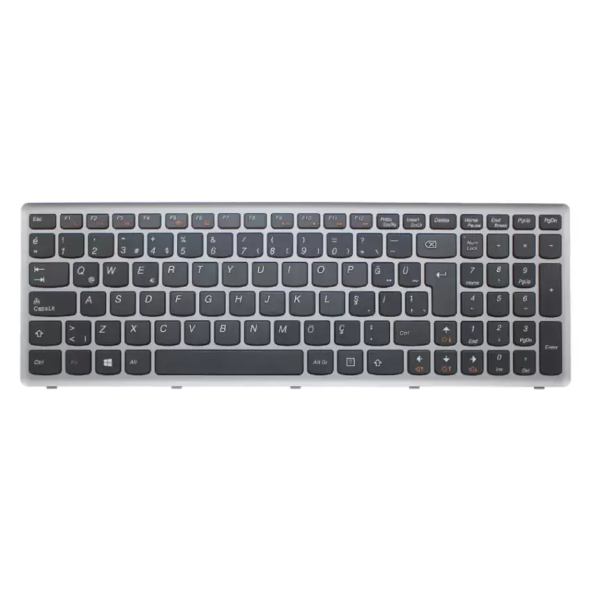 Lenovo 25211020, 25211028, 25211050, 25211080 Notebook Klavye Işıklı (Siyah TR)