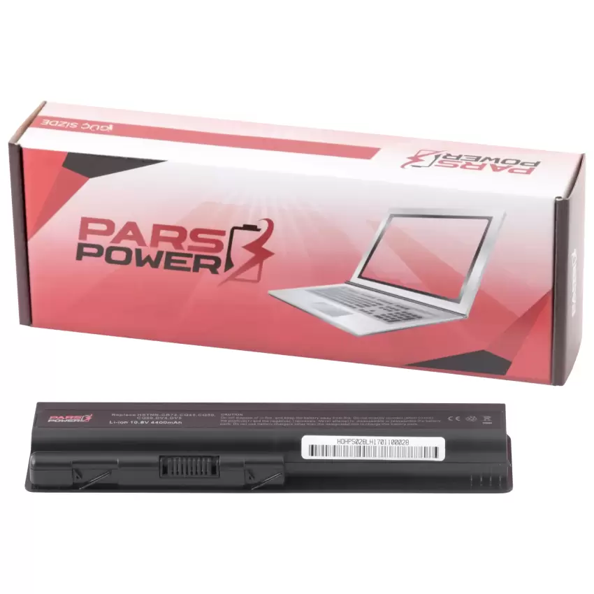 HP Pavilion dv4-1000, dv5-1000, DV6-1000, DV6-2000 Serisi Notebook Batarya - Pil (Pars Power)