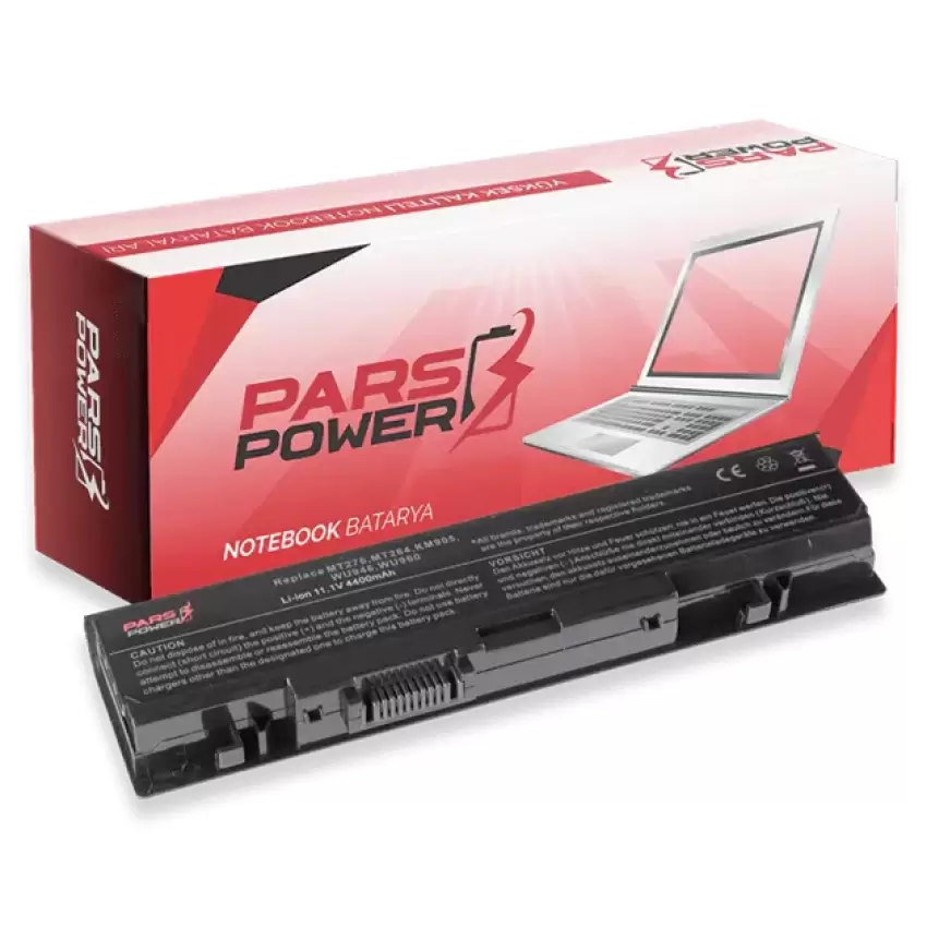 Dell Studio 1535, 1536, 1537, 1555, 1557, 1558, PP39L, PP33L Notebook Batarya - Pil (Pars Power)