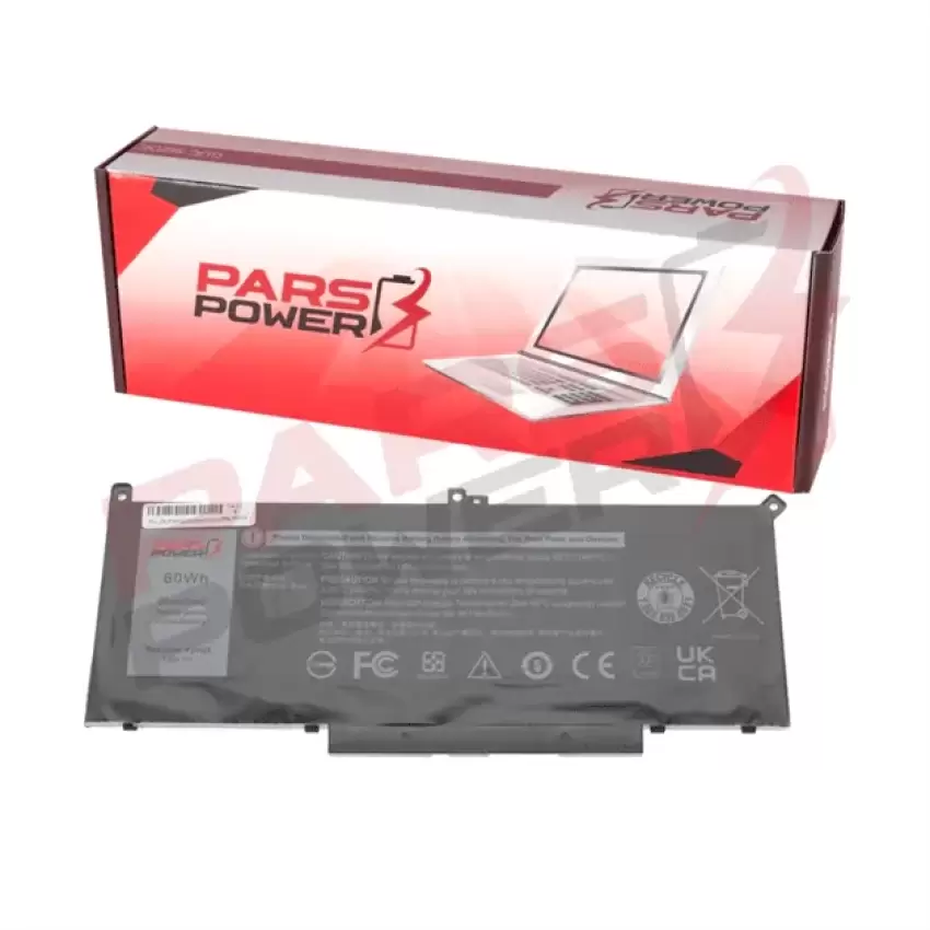 Dell Latitude 2X39G, DM3WC Batarya - Pil (Pars Power)