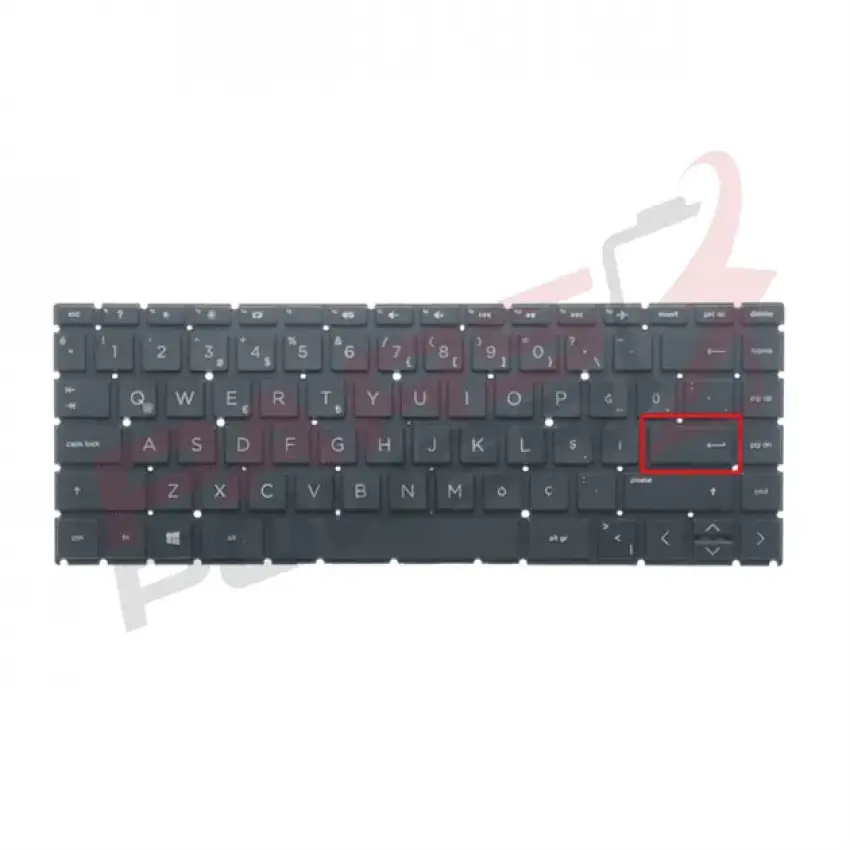 HP 14-cf1017nt 6NG47EA, 14-cm1000nt 8UH47EA Klavye (Siyah TR)