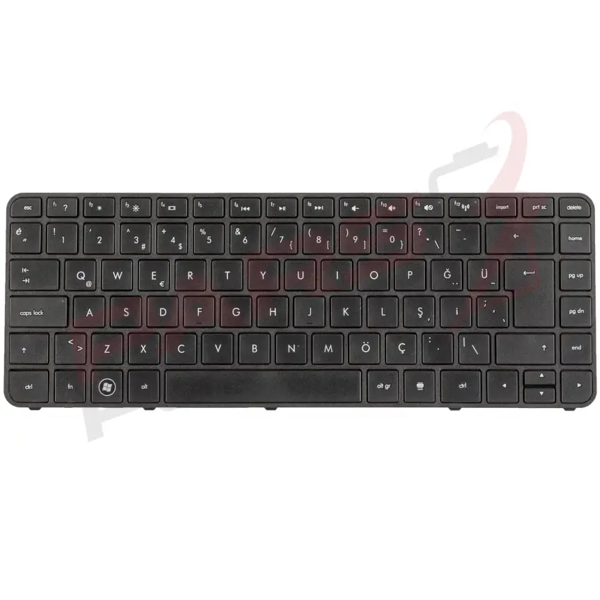 Hp Pavilion TouchSmart 14-b115et, 14-b115st Notebook Klavye (Siyah TR)