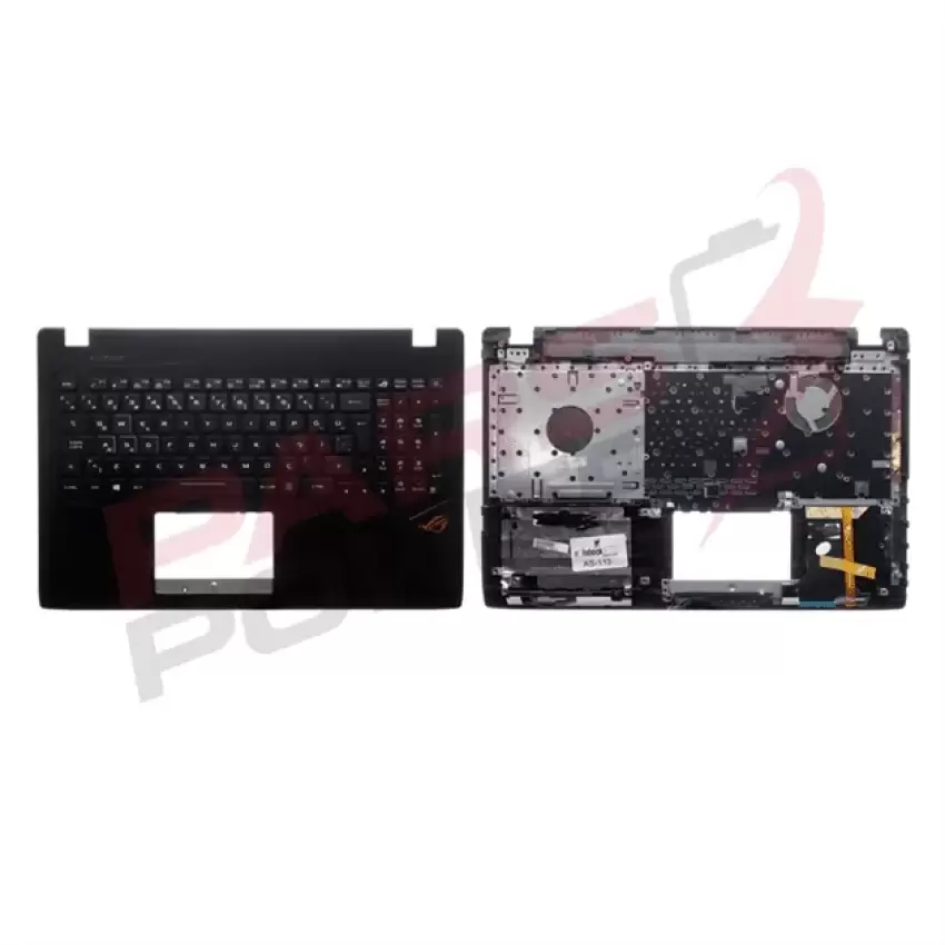 Asus ROG FX553VD-DM782T, FX753VD-GC207 Üst Kasalı Klavye (Siyah TR)