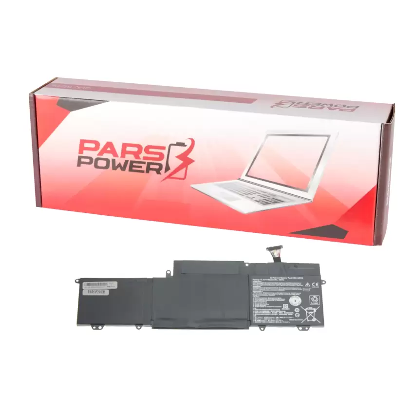 Asus ZenBook C23-UX32, 0B200-00070000 Batarya - Pil (Pars Power)