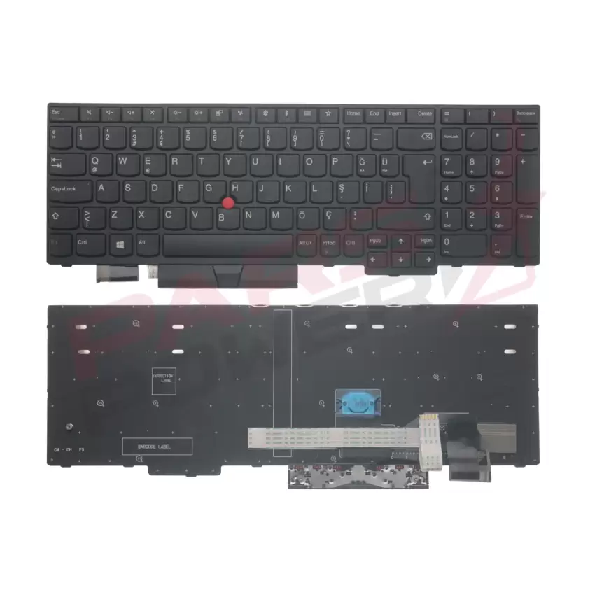 Lenovo ThinkPad 20KS004HTX, 20NB006HTX Klavye (Siyah TR)