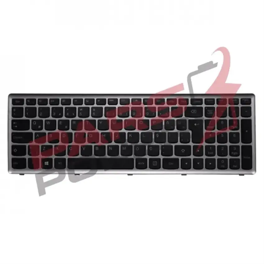 Lenovo ideaPad U510, Z710 Serisi Notebook Klavye (Siyah TR)