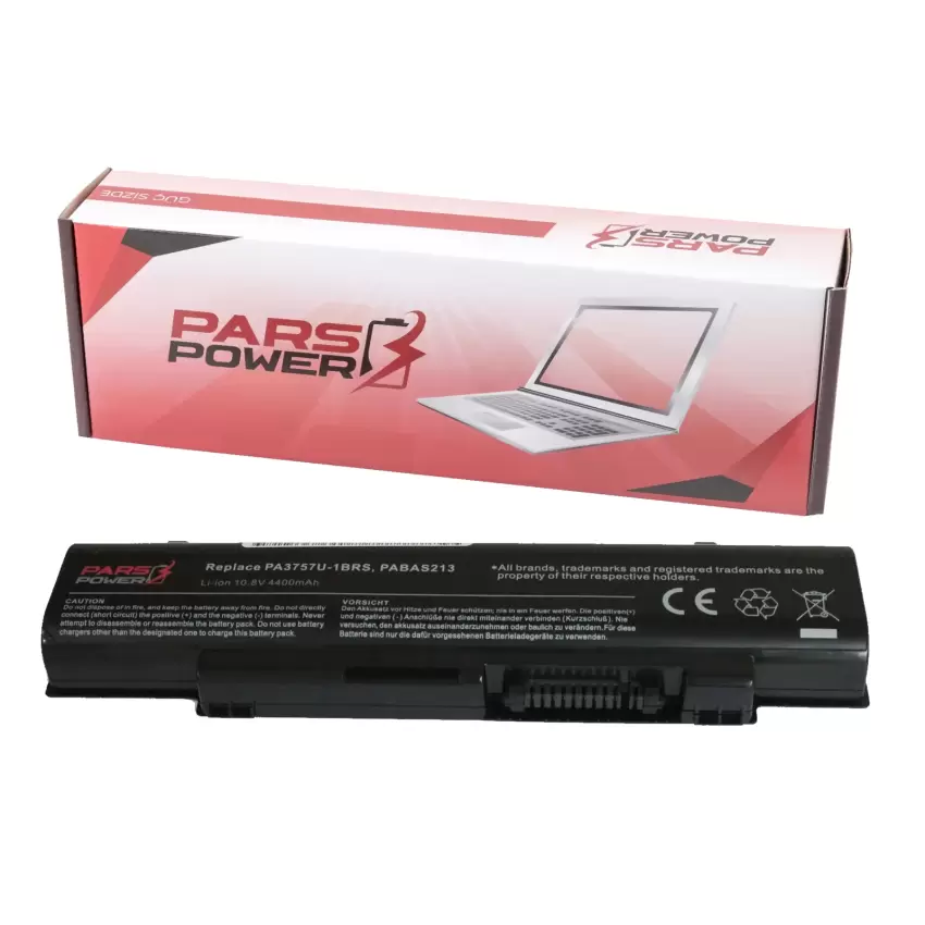 Toshiba Qosmio F60, F75 Serisi PA3757U-1BRS, PABAS213 Notebook Batarya - Pil (Pars Power)