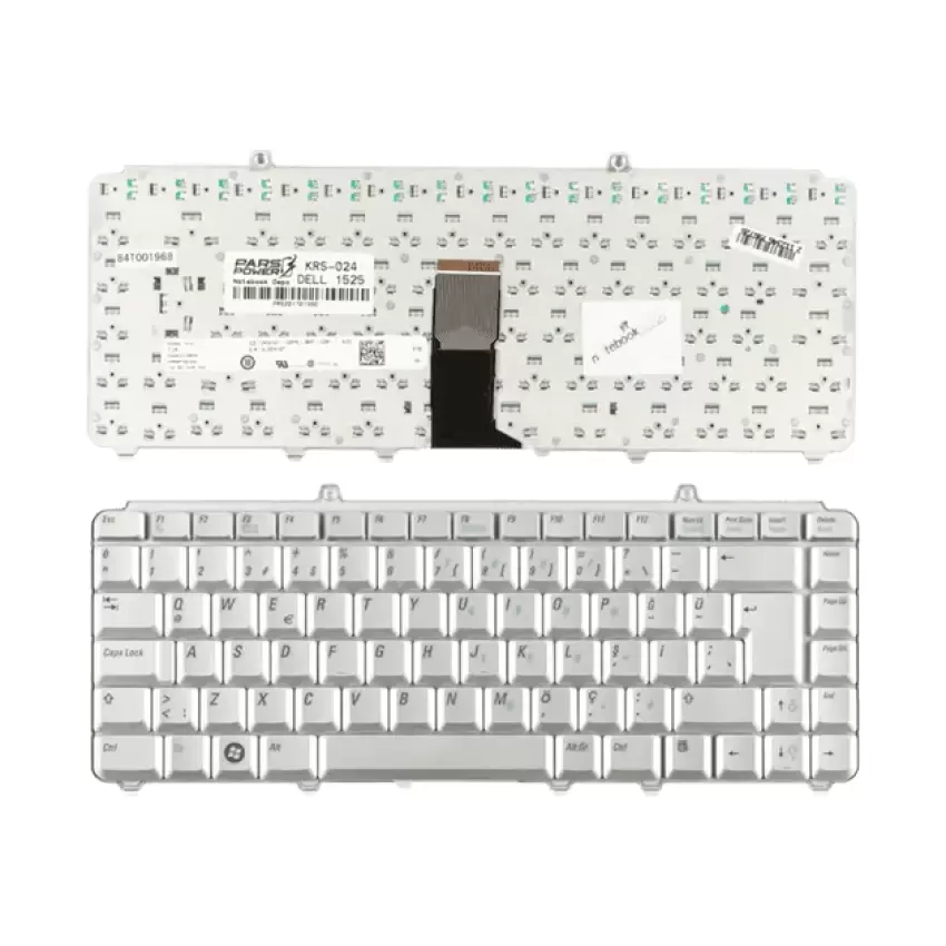 Dell NK750, NK762, NK764, NK844 Notebook Klavye (Gümüş TR)
