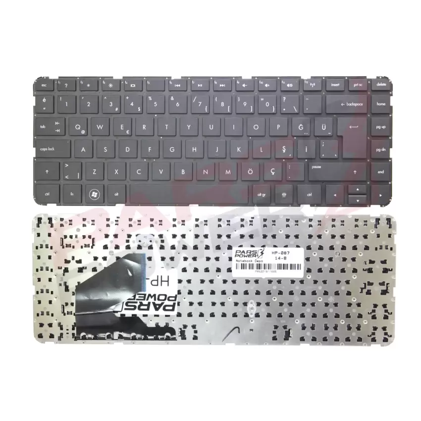 Hp U33, AEU33U00010, AEU33U00110 Notebook Klavye (Siyah TR)