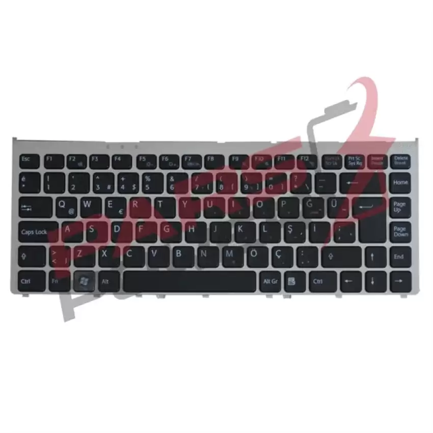 Sony Vaio VGN-FW5MTF, VGN-FW5ZRF, VGN-FW5ZTF Notebook Klavye (Siyah TR)