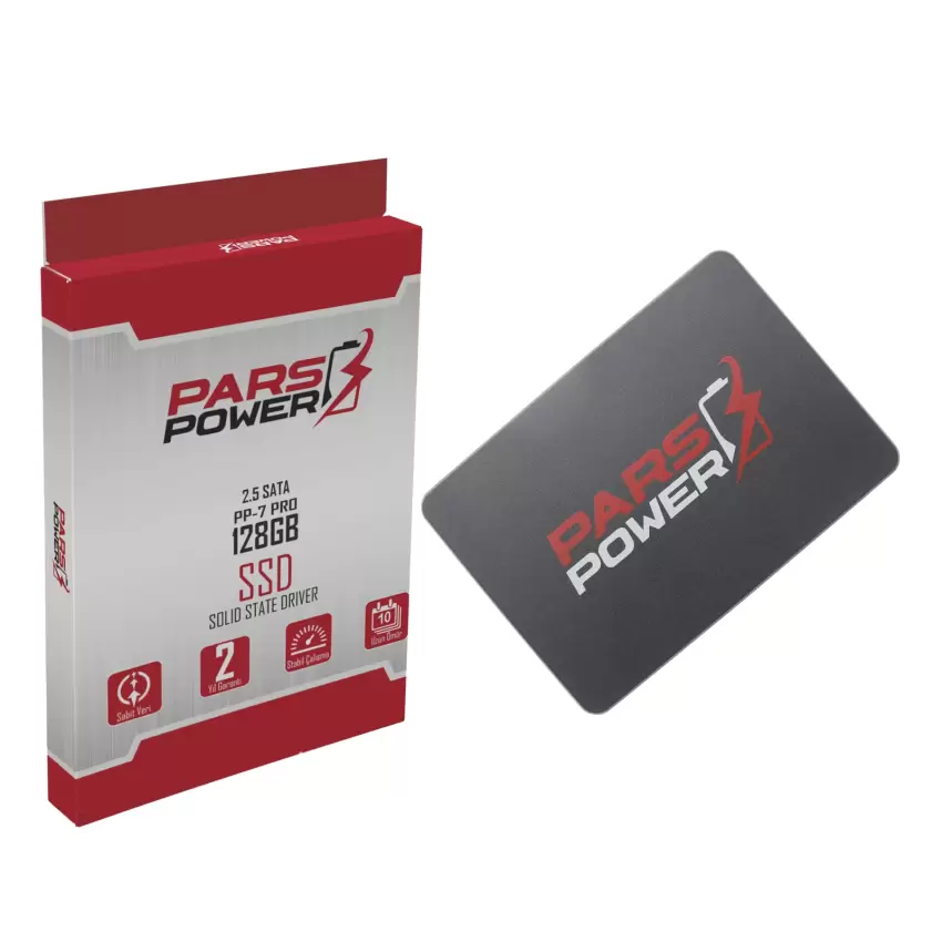 PARS POWER 2.5 PP-7 PRO 128GB 3D Nand (500/450) SATA 3.0 SSD