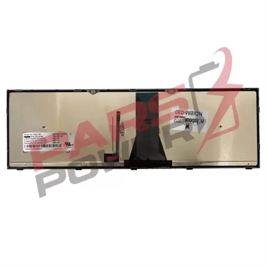 Lenovo E5080, E50-80, 80J2020XTX Notebook Klavye Işıklı (Gümüş TR)