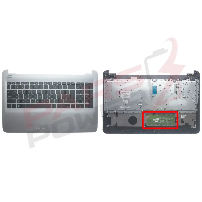 Hp 15-ay100nt, 15-ay101nt, 15-ay102nt Üst Kasalı Klavye (Siyah TR)