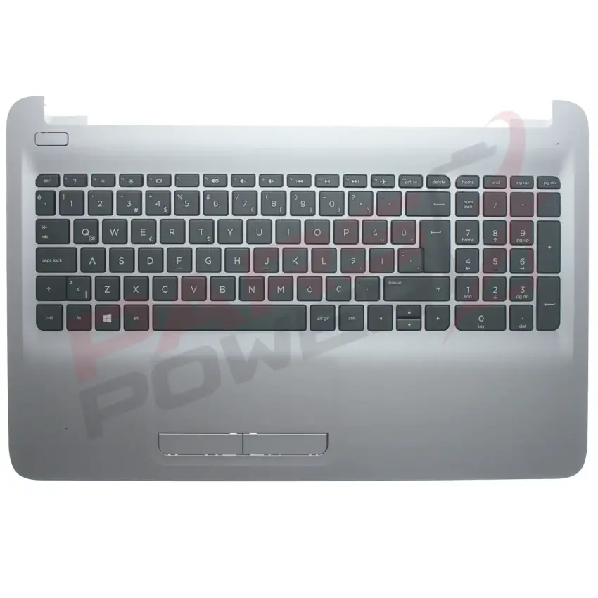 HP 15g-ad, 15g-ad000, 15g-ad100 Üst Kasalı Klavye (Siyah TR)
