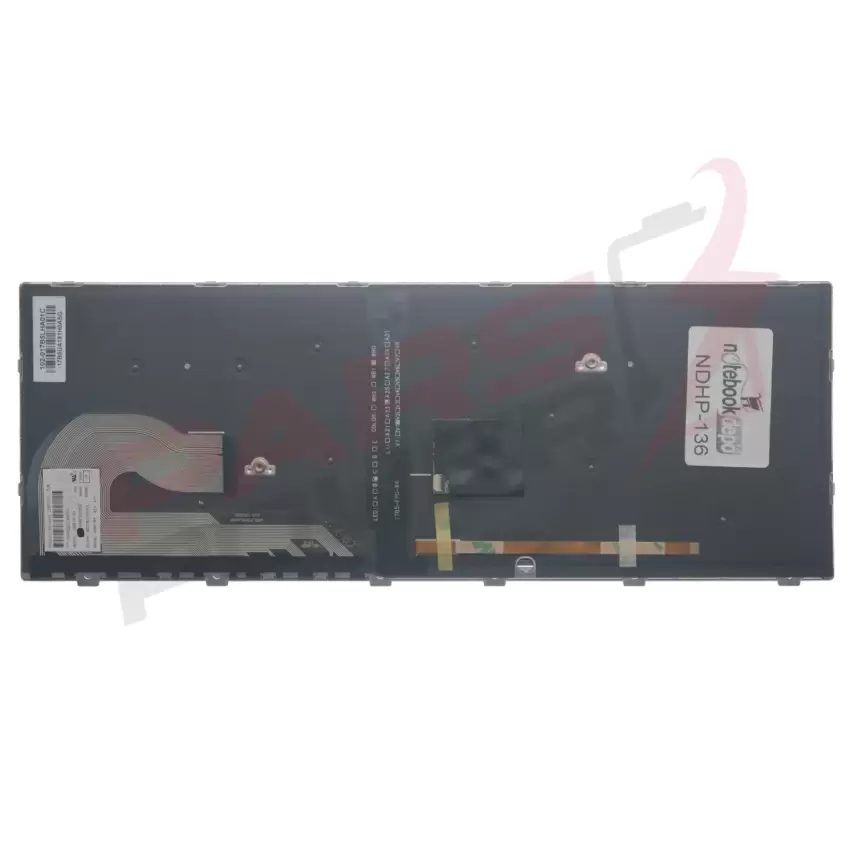 HP L15540-001, L15541-141 Klavye Işıklı (Siyah TR)
