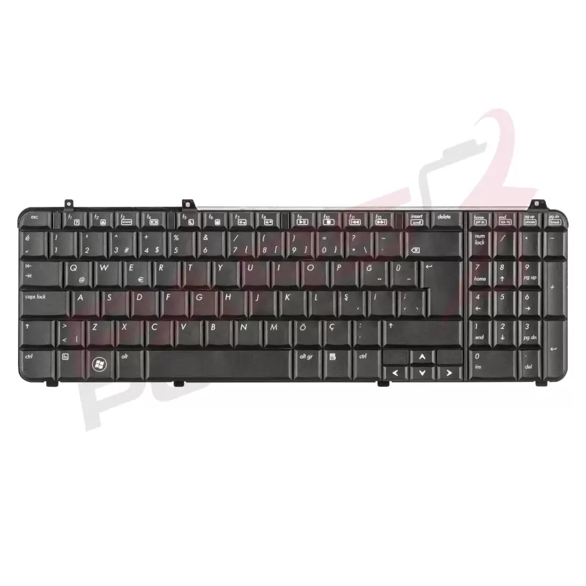 Hp Pavilion dv6-2140et, dv6-2145et Notebook Klavye (Siyah TR)