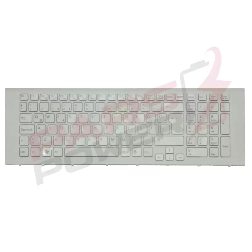 Sony Vaio VPCEC3M1E, VPCEC3M1R, VPCEC3S0E Notebook Klavye (Beyaz TR)