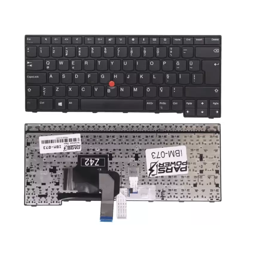 Lenovo CS13T-85TQ, CS13TBL-TUR, LO-84TR Klavye (Siyah TR)