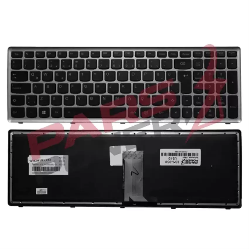 Lenovo T6A1-US, T6A1-TR Notebook Klavye (Siyah TR)