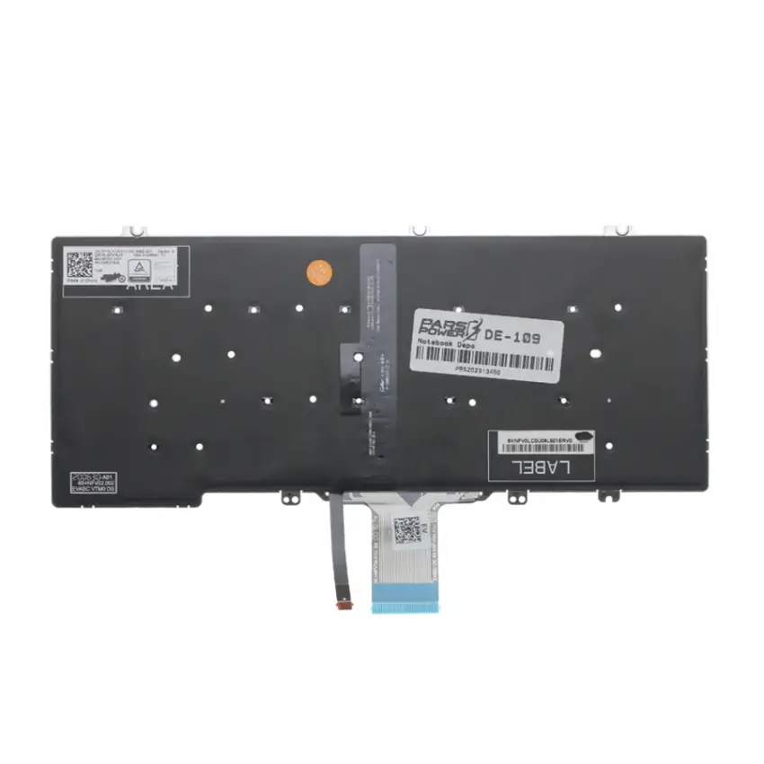Dell Latitude E7300 P99G Klavye Işıklı (Siyah TR)