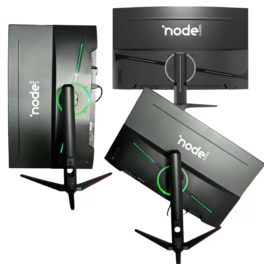 NODE GAME ND-CV27180RGB 27 inç 180HZ RGB Işıklı Pivot Ayaklı Curved Gaming Oyuncu Monitör