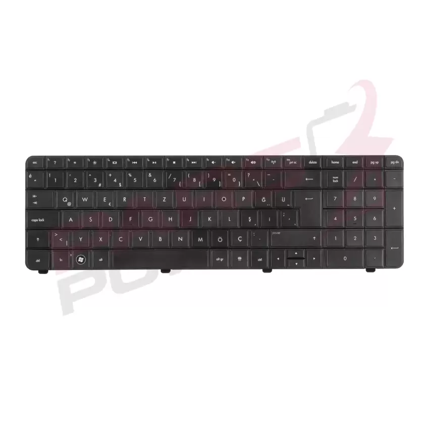 Hp G72-a00, G72-b00, G72-c00 Notebook Klavye (Siyah TR)