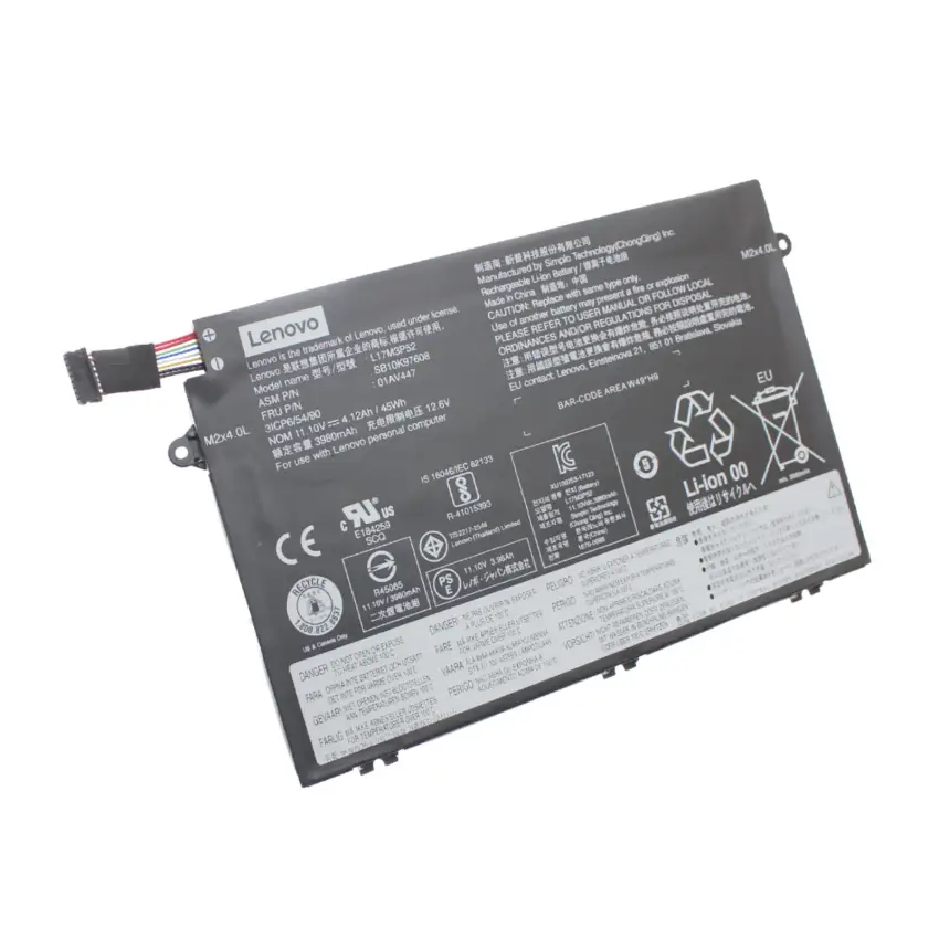 Lenovo ThinkPad E15 20RDS03400A8 Batarya - Pil